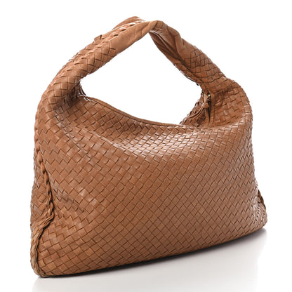 Bottega Veneta Nappa Intrecciato Large Veneta Hobo Maple 2 of 11