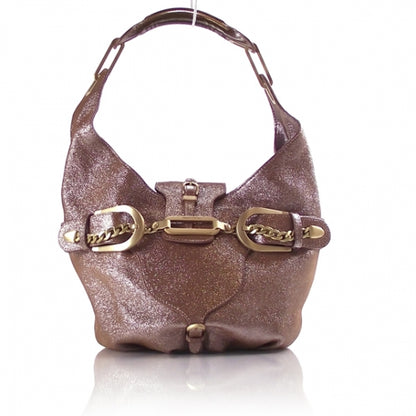 Jimmy Choo Glitter Calfskin Tulita 1 of 13