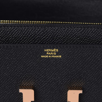 Hermes Epsom Constance Long Wallet Black 6 of 11