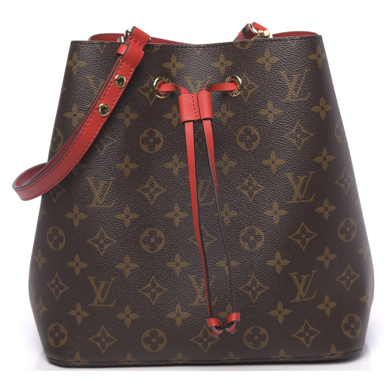 Louis Vuitton Monogram Neonoe MM Coquelicot 1 of 9