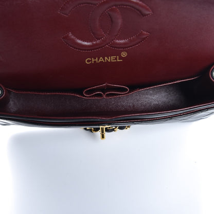 Chanel Lambskin Quilted Medium Double Flap Black 6 of 9