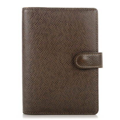 Louis Vuitton Taiga Small Ring Agenda Cover Grizzli 1 of 7