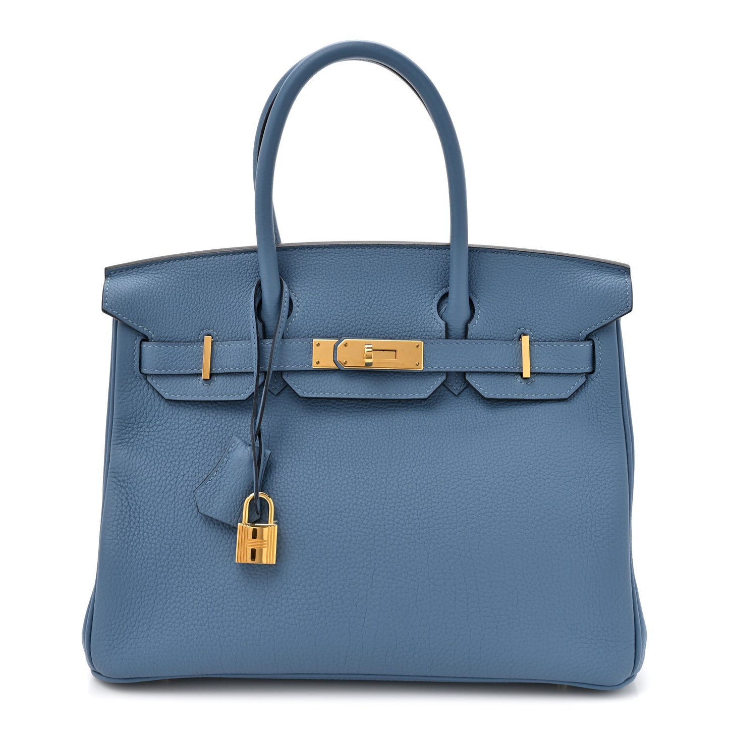 Togo Birkin 30 Bleu Azur