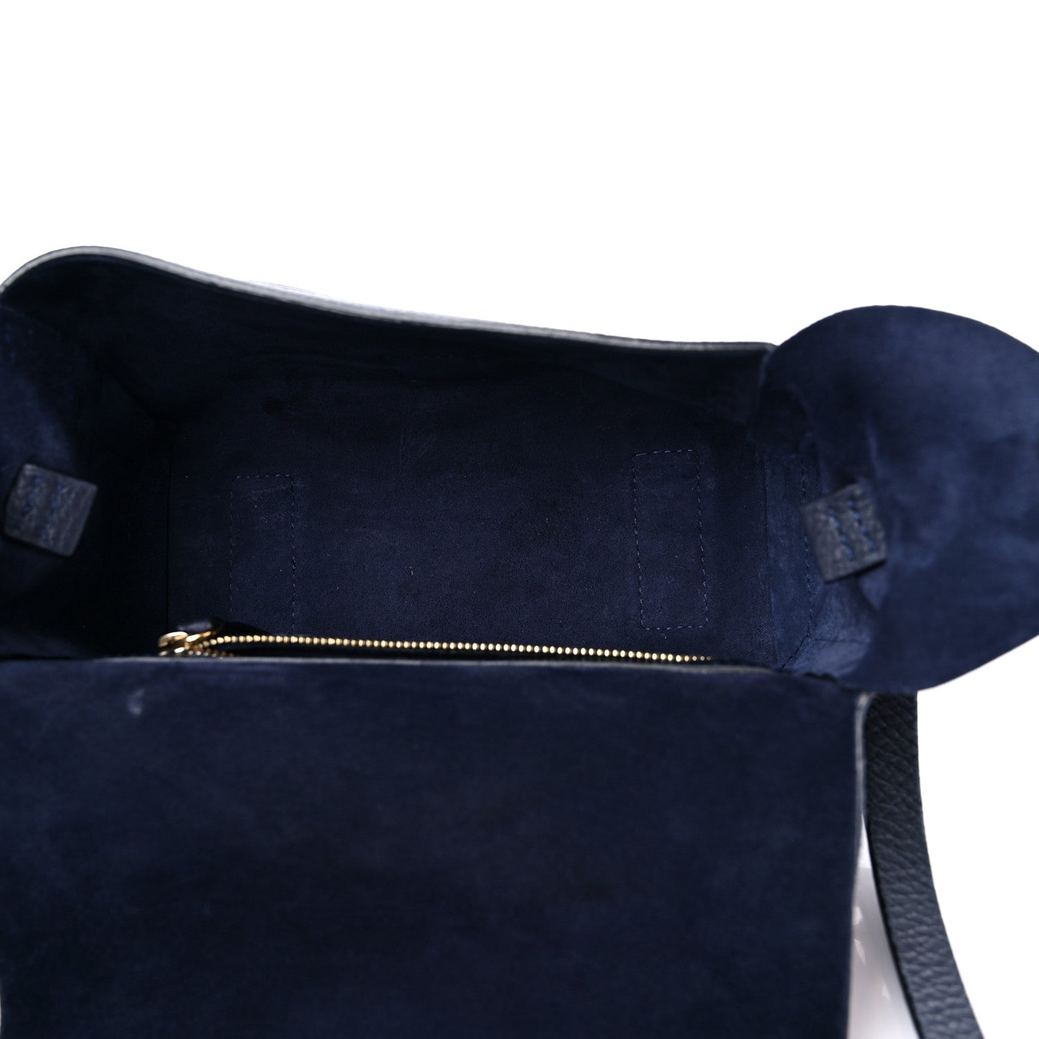 Lanvin Grained Calfskin Box Messenger Bag Navy 5 of 18