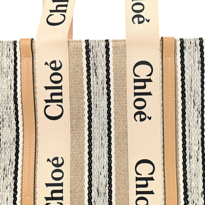 Chloe Knit Medium Woody Ribbon Tote Multicolor 9 of 11