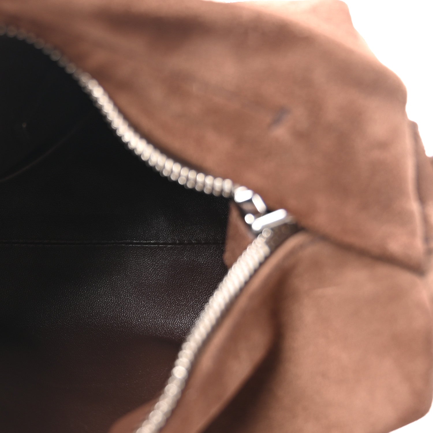 Prada Scamosciato Top Handle Shoulder Bag Cacao 5 of 9