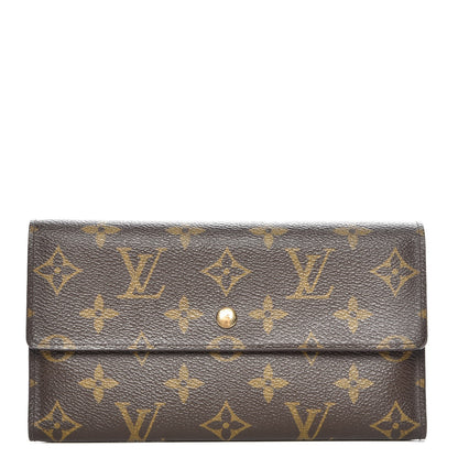 Louis Vuitton Monogram Porte Tresor International Wallet 1 of 7