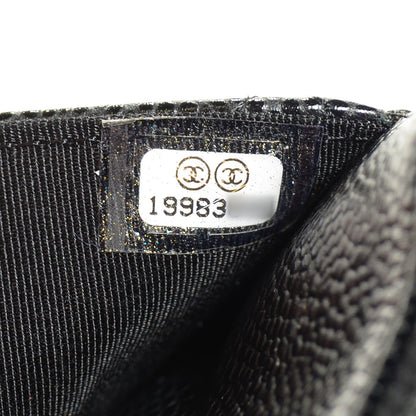 Chanel Caviar Quilted Wallet On Chain WOC Black 9 of 9