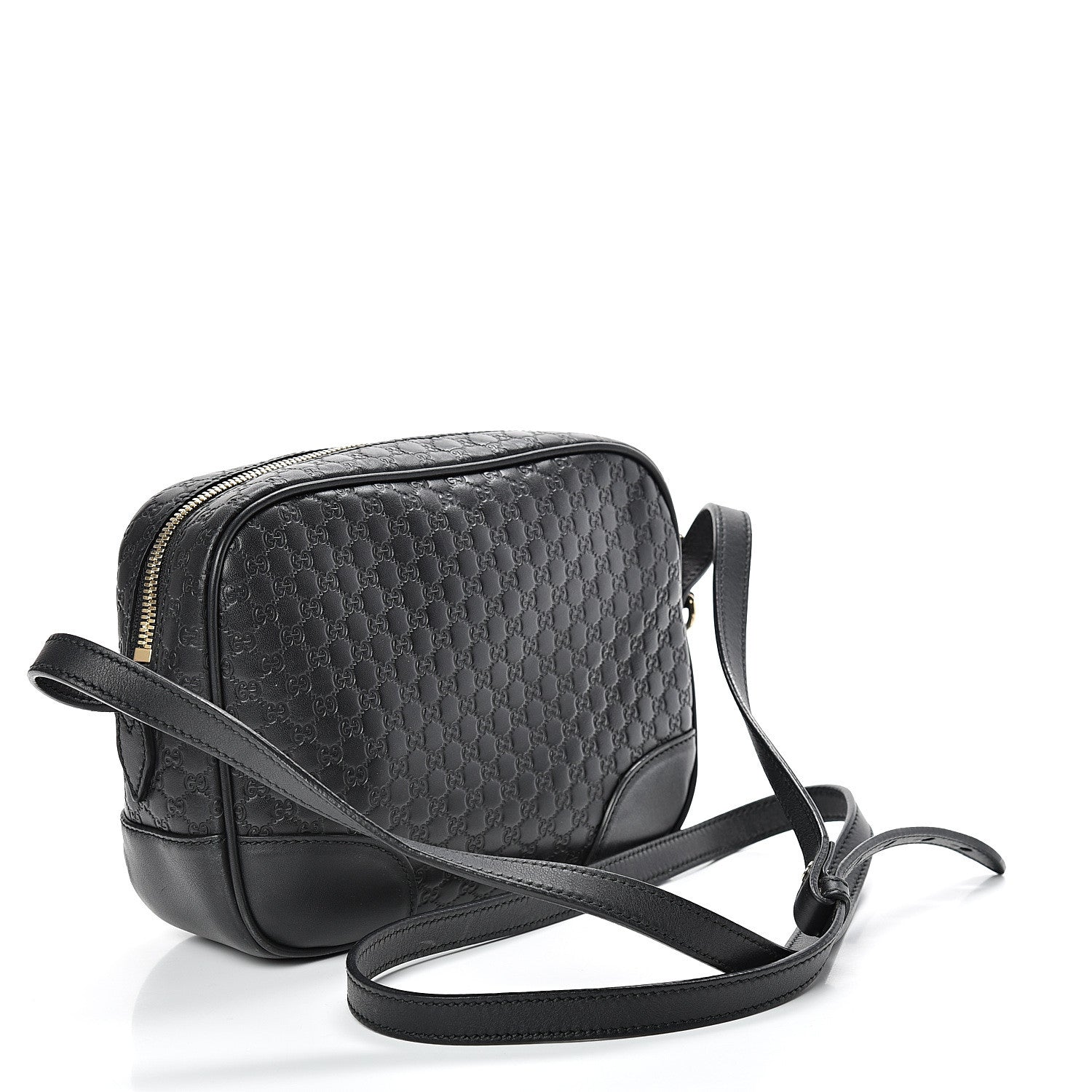 Gucci Microguccissima Mini Bree Messenger Bag Black 2 of 14