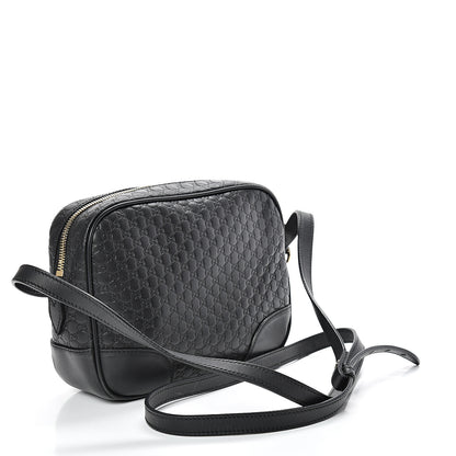 Gucci Microguccissima Mini Bree Messenger Bag Black 2 of 14