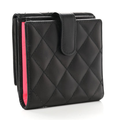 Chanel Calfskin Quilted Cambon Business Card Holder Black 3 of 8