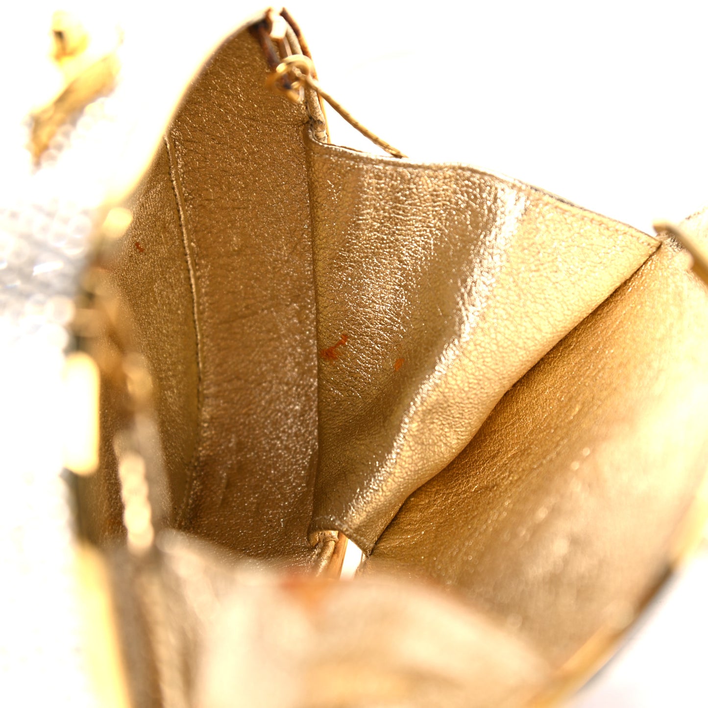 Swarovski Crystal Floral Miniaudiere Clutch