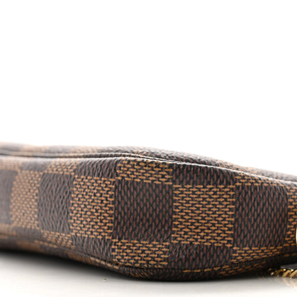 Louis Vuitton Damier Ebene Mini Pochette Accessories 10 of 10