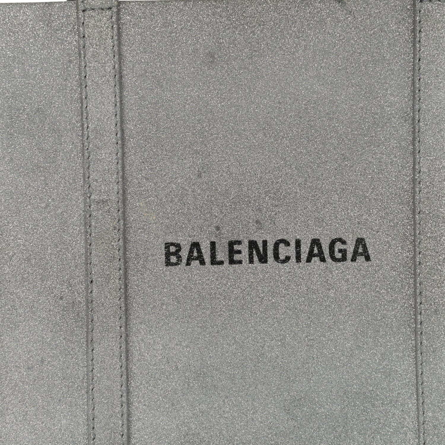 Balenciaga Glitter Calfskin XXS Everyday Tote Silver 14 of 15