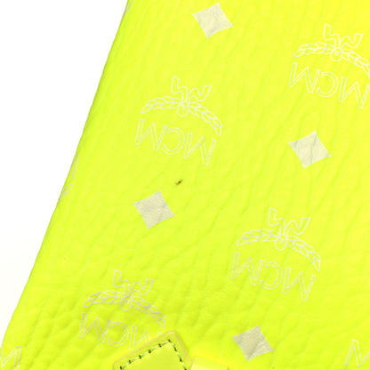 MCM Iridescent PVC Shopper Tote Neon Pink Hologram 14 of 15