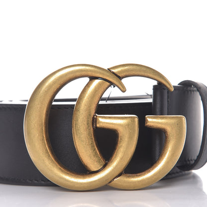 Gucci Calfskin Double G 40mm Belt 105 42 Black 4 of 7