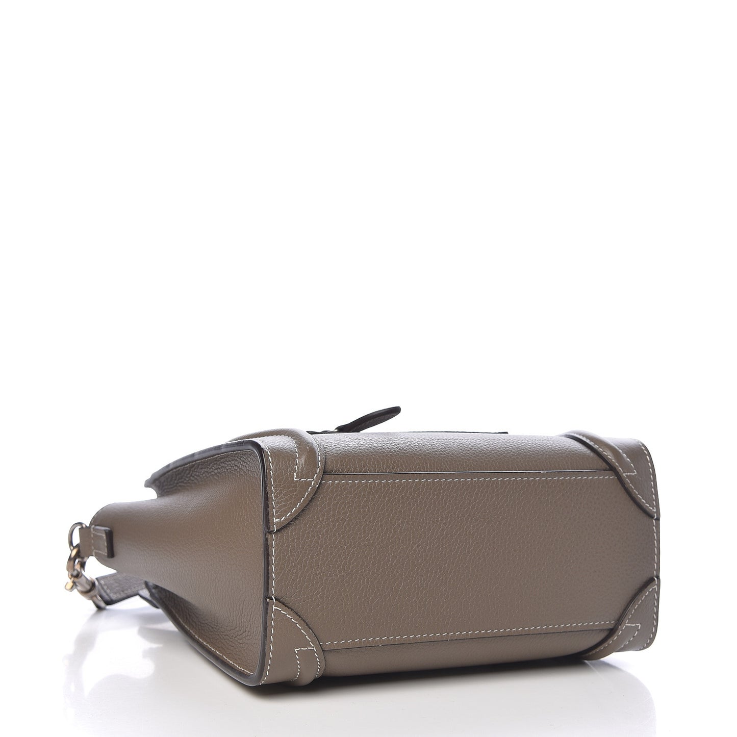 Drummed Calfskin Nano Luggage Souris