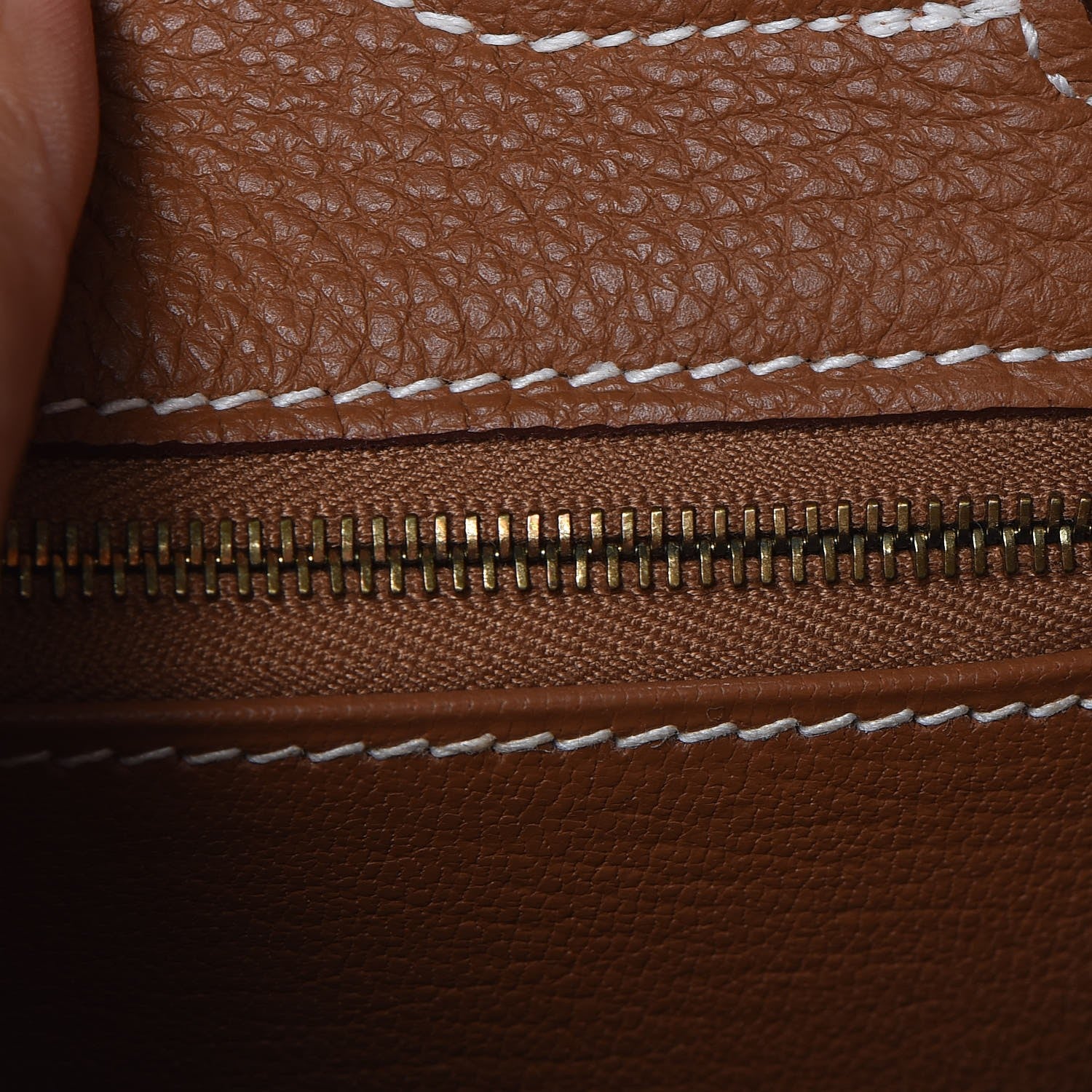 Hermes Togo Kelly Retourne 32 Gold 13 of 37