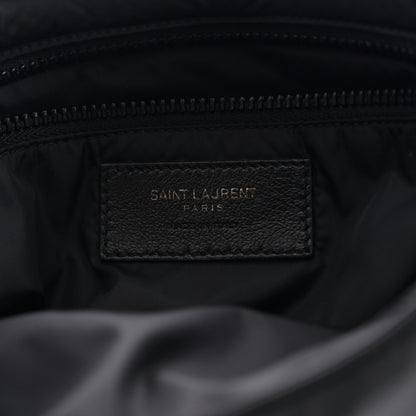 Saint Laurent Econyl Nylon Le 5 A 7 Hobo Black 6 of 12