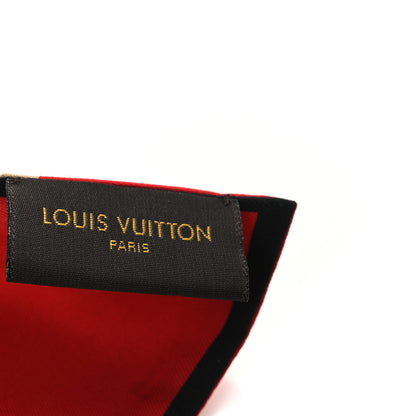 Louis Vuitton Silk Monogram Trunks Bandeau Brown 3 of 5