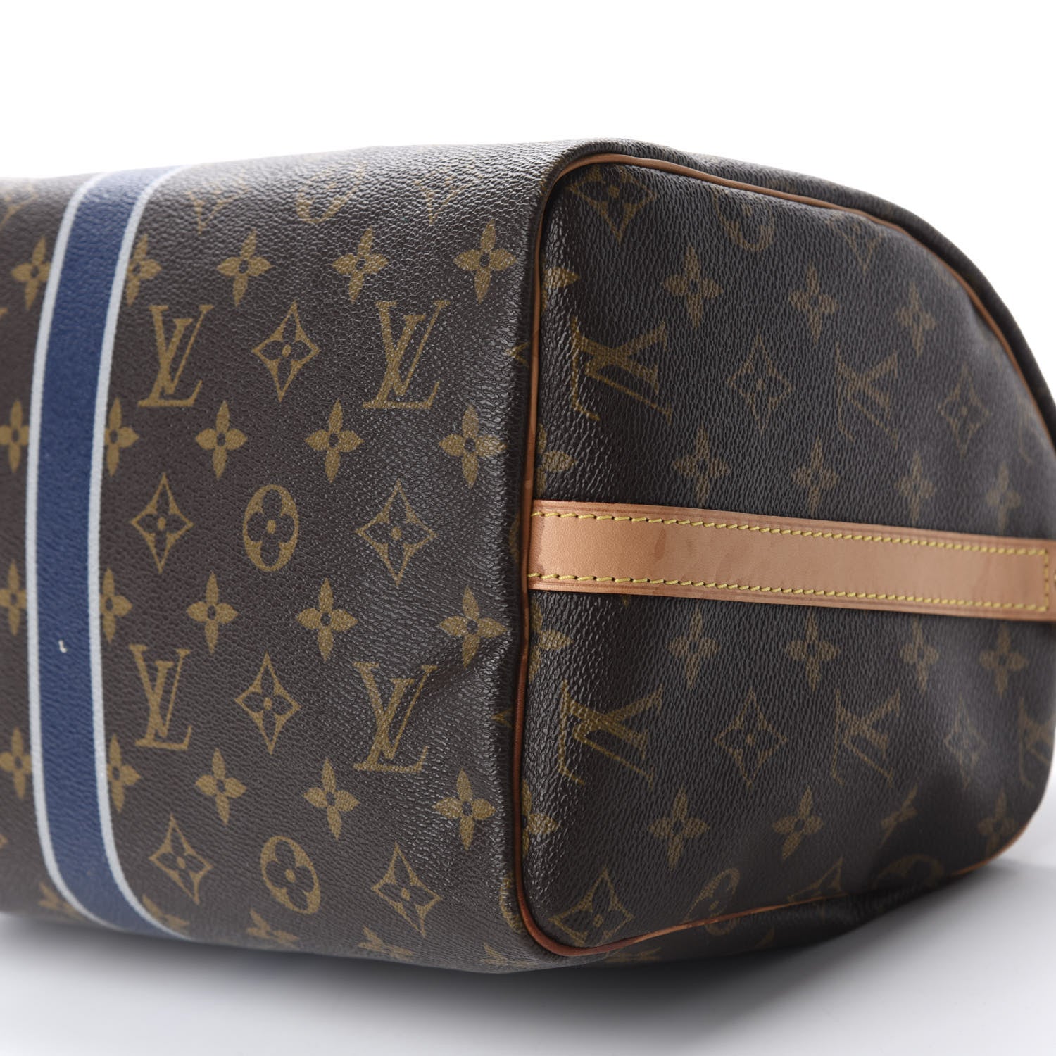 Louis Vuitton Monogram My LV Heritage Speedy Bandouliere 30 Blue Marine Gris 7 of 13