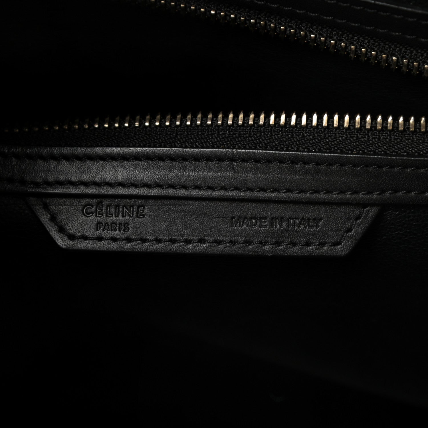 Celine Satin Calfskin Suede Mini Tri-Color Luggage Seashell 7 of 19
