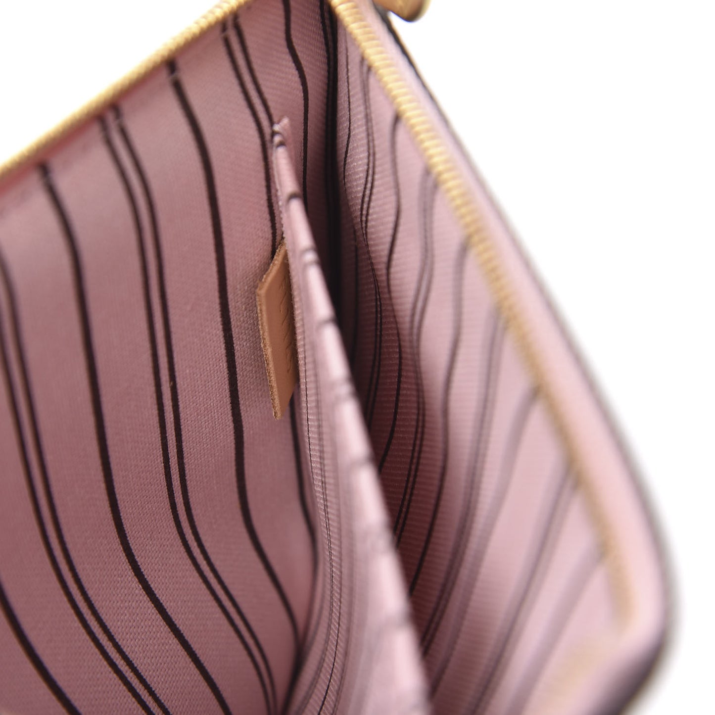 Monogram Neverfull MM GM Pochette Rose Ballerine