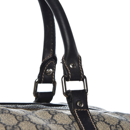 Gucci GG Plus Monogram Large Carry On Duffle Bag Navy 14 of 25