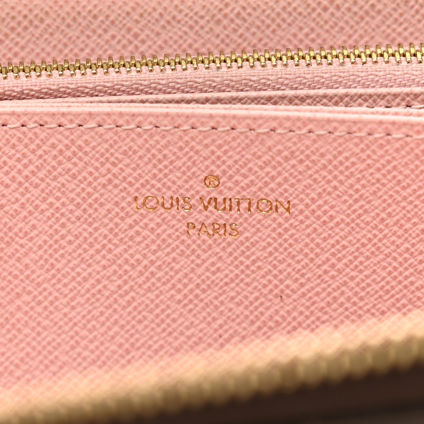 Monogram Zippy Wallet Rose Ballerine