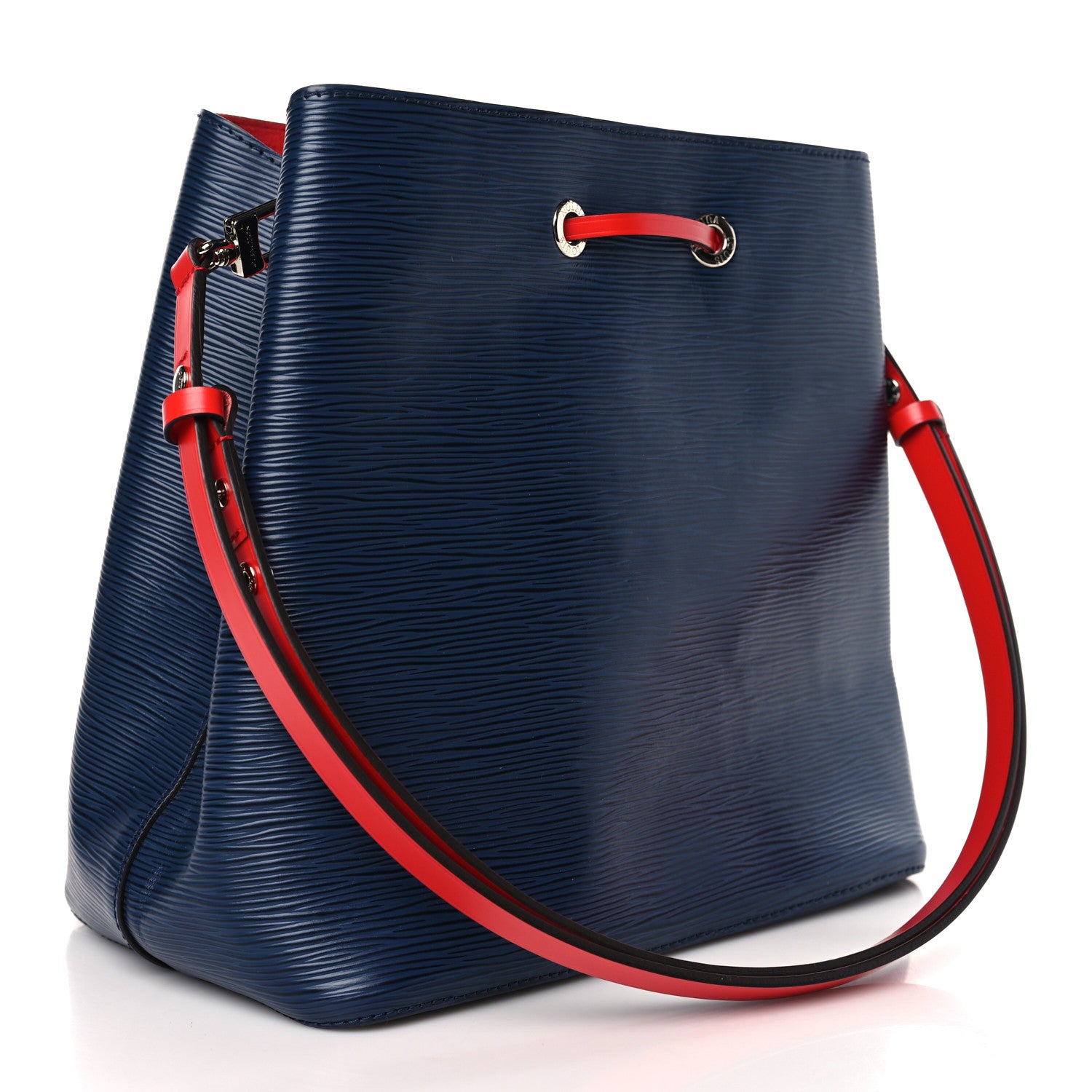 Louis Vuitton Epi Neonoe Indigo Coquelicot 3 of 8
