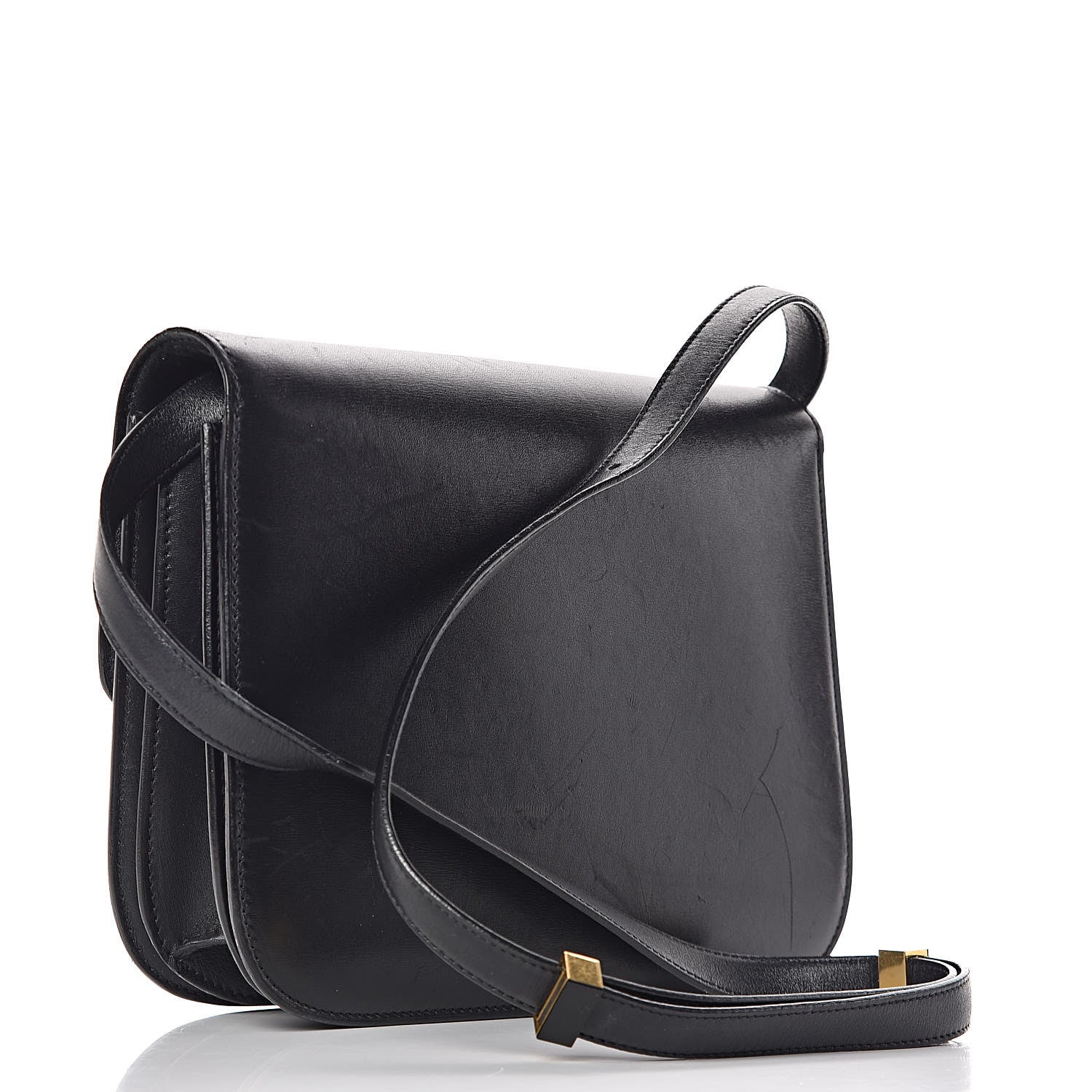 Celine Box Calfskin Medium Classic Box Flap Bag Black 3 of 30