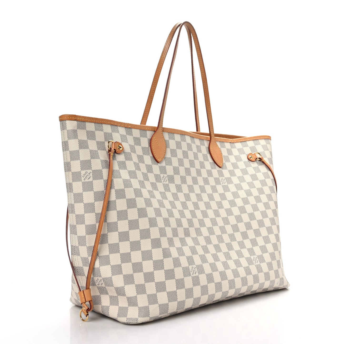 Damier Azur Neo Neverfull GM Rose Ballerine