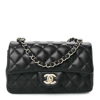Chanel Caviar Quilted Mini Rectangular Flap Black 1 of 11