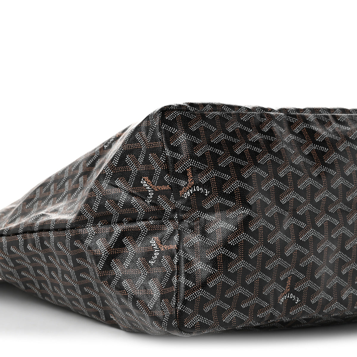 Goyard Goyardine Saint Louis GM Black Gold 10 of 11