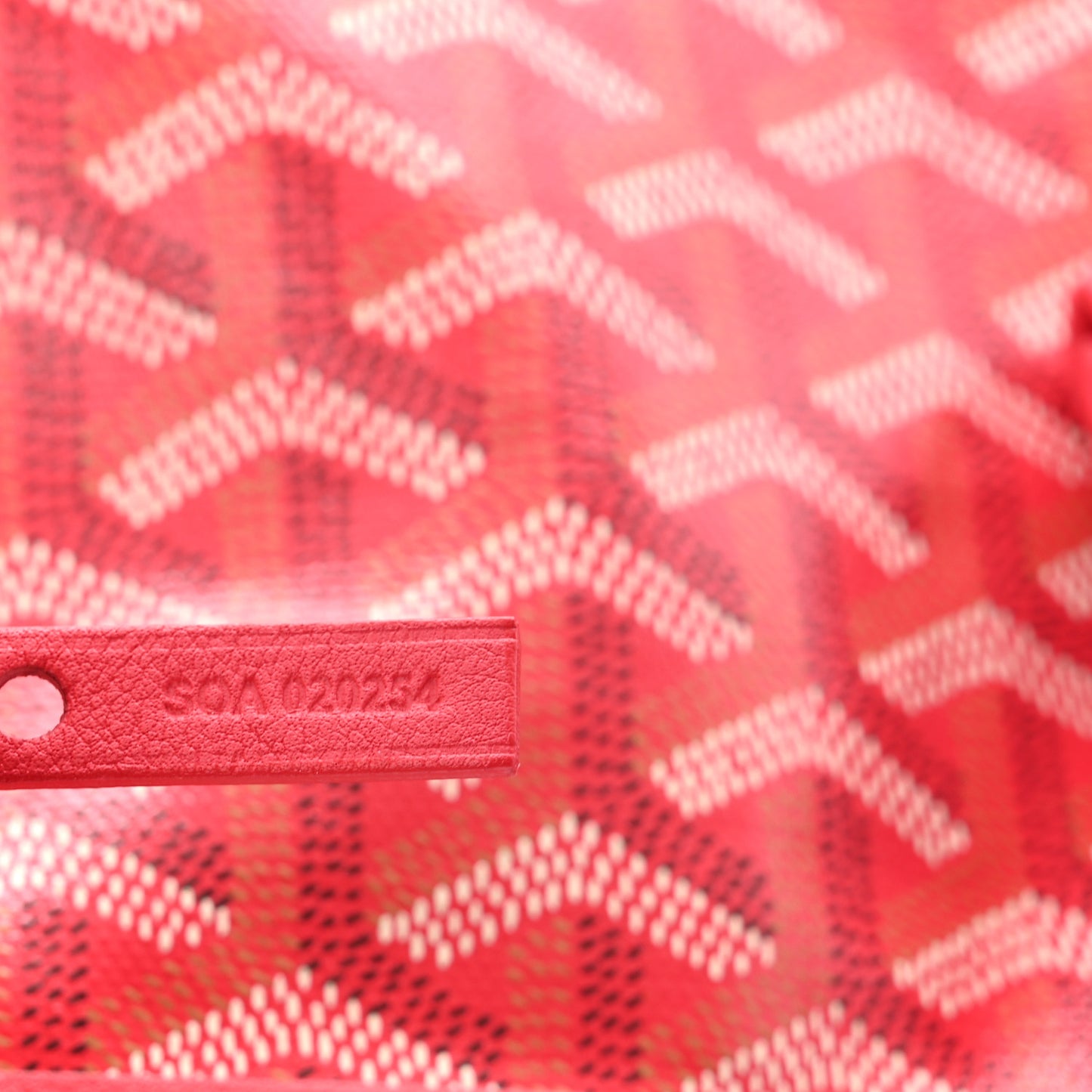 Goyardine Le Jardin Reversible Mini Anjou Fuchsia