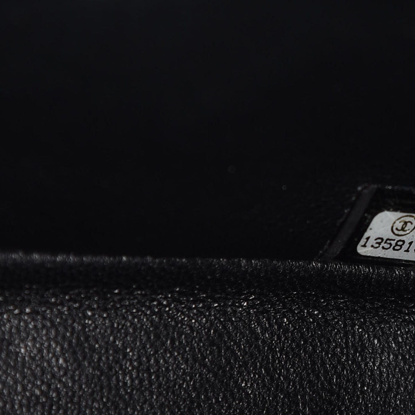 Caviar Quilted Jumbo Single Flap Black