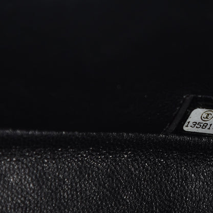 Chanel Caviar Quilted Jumbo Single Flap Black 7 of 7