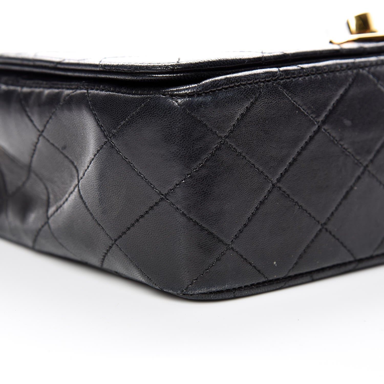 Chanel Lambskin Quilted Small Single Flap Black 5 of 15