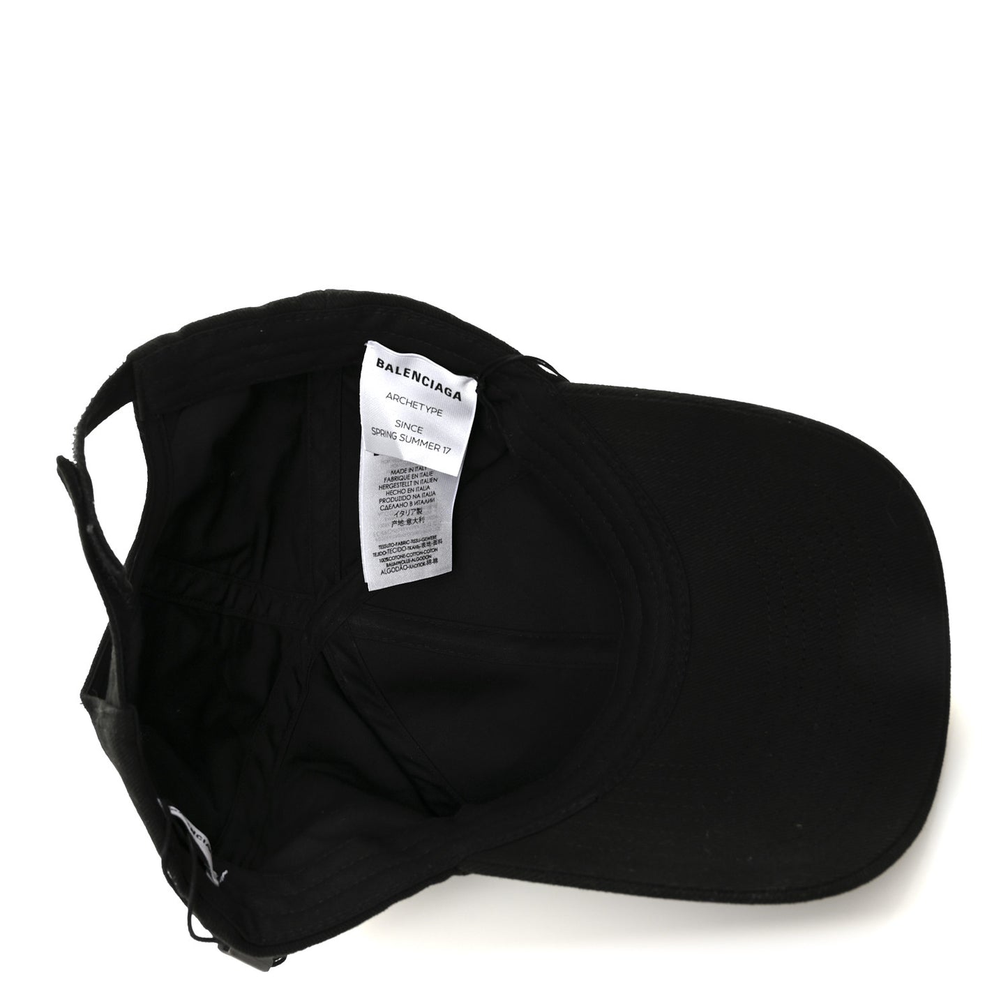 Cotton Drill Logo New Baseball Hat L Black
