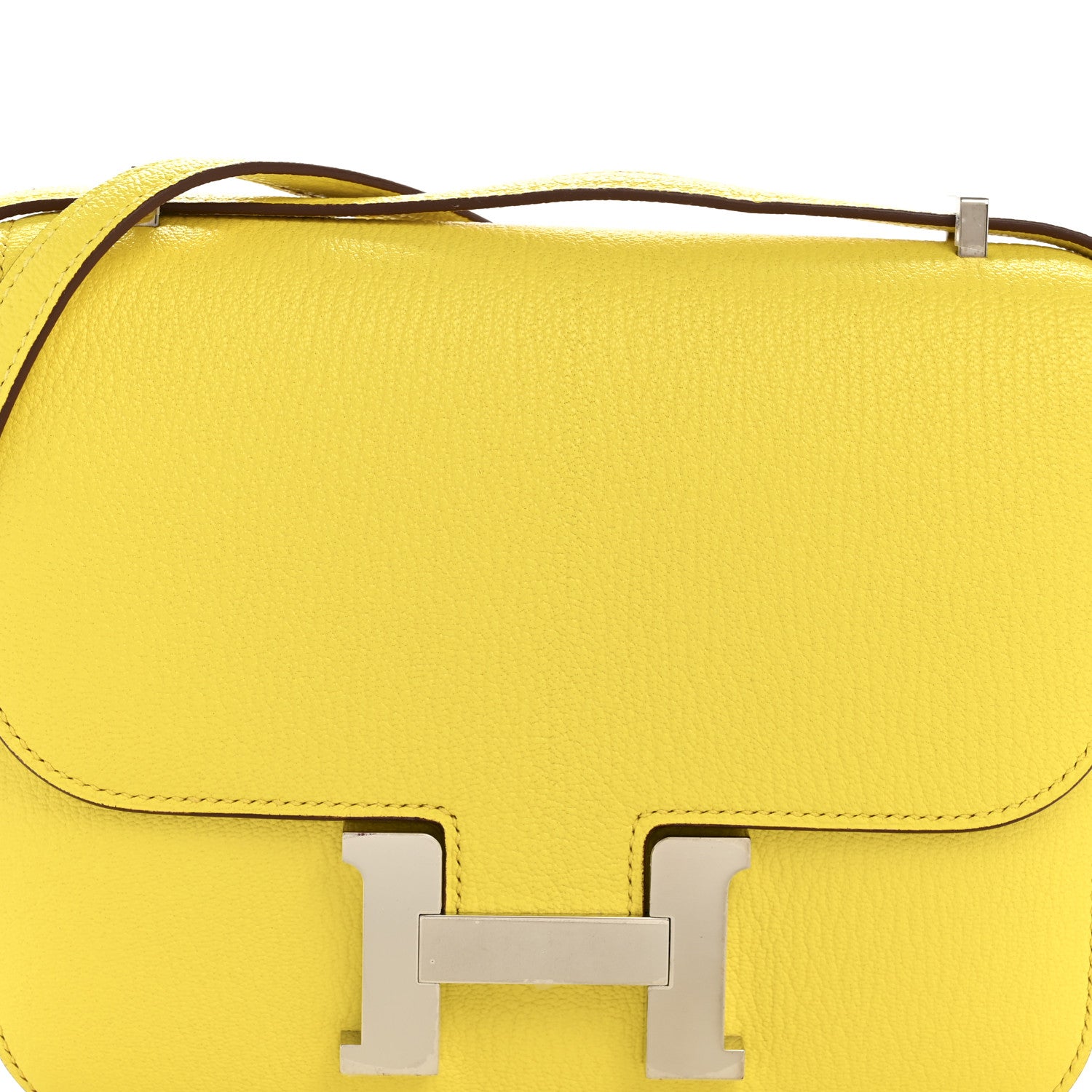Hermes Chevre Mysore Constance 18 Jaune Citron 1775455 – FASHIONPHILE
