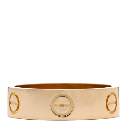 Cartier 18K Yellow Gold 5.5mm LOVE Ring 56 7.5 3 of 5