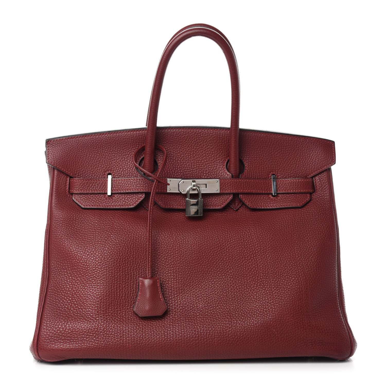 Hermes Togo Birkin 35 Rouge H 1 of 17