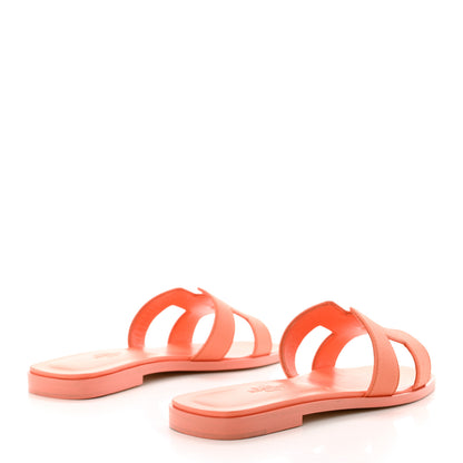 Hermes Epsom Oran Sandals 36 Orange Joey 4 of 9