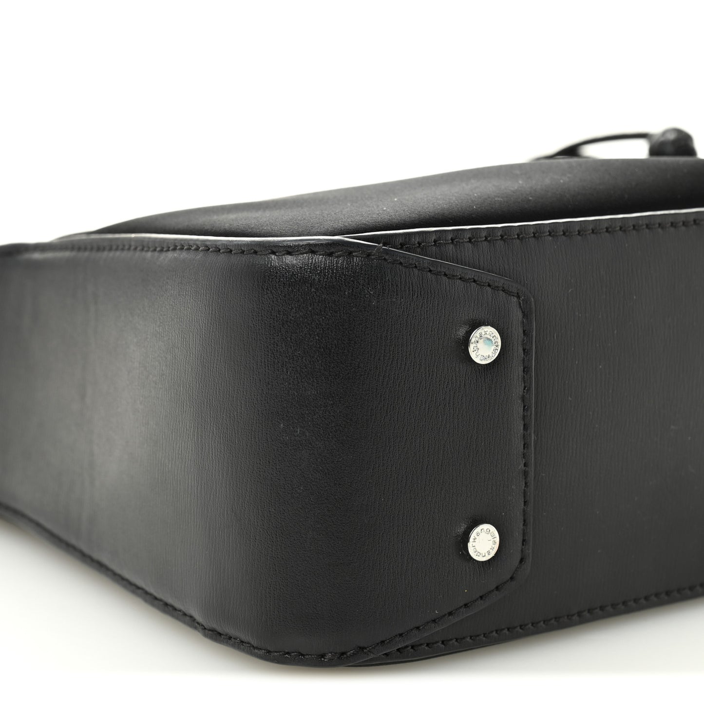 Lambskin Nylon Small Ryan Bag Black