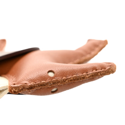 Hermes Milo Lambskin Grigri Rodeo Pegase Horse Bag Charm PM Gold Craie Etoupe 5 of 5