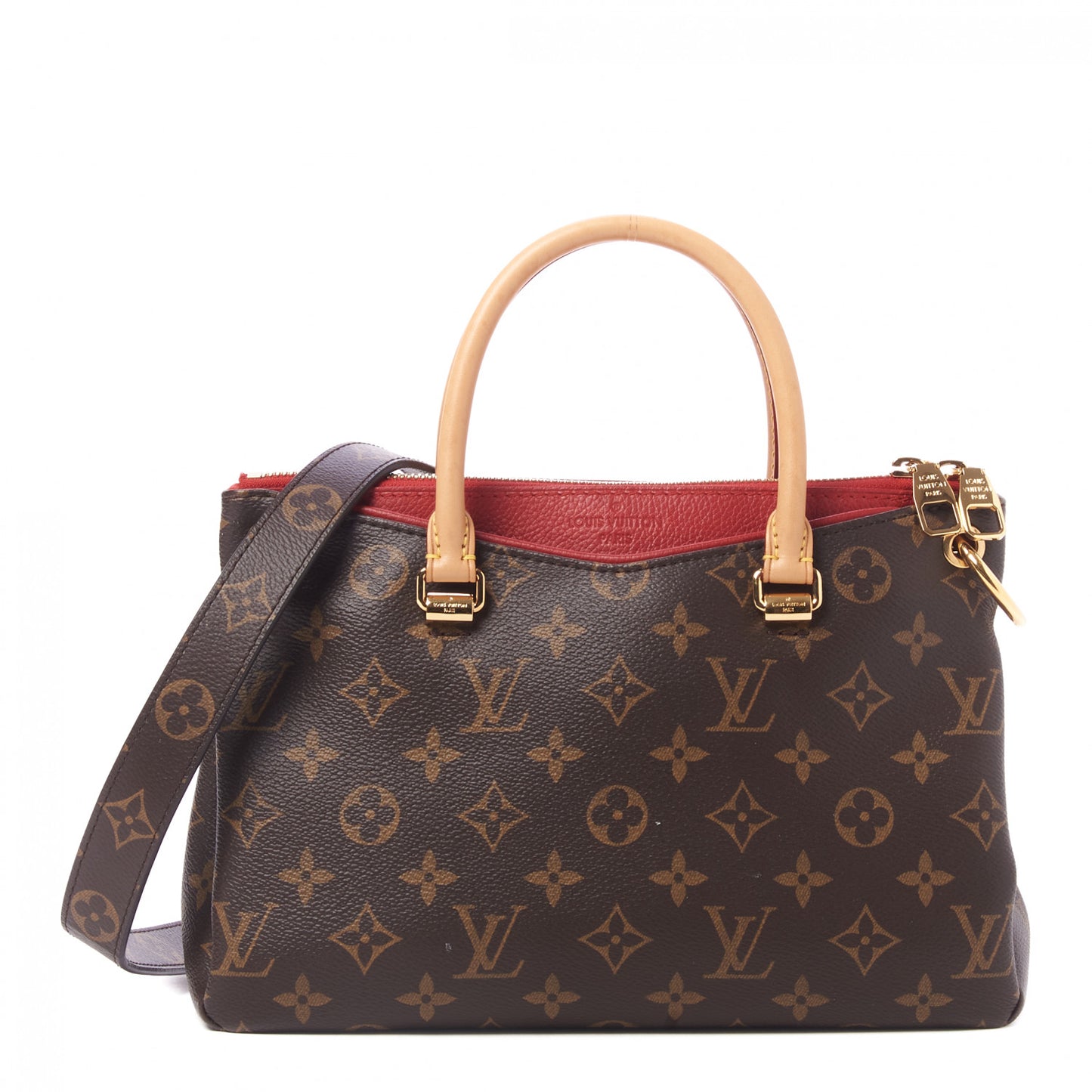 Monogram Pallas BB Cherry