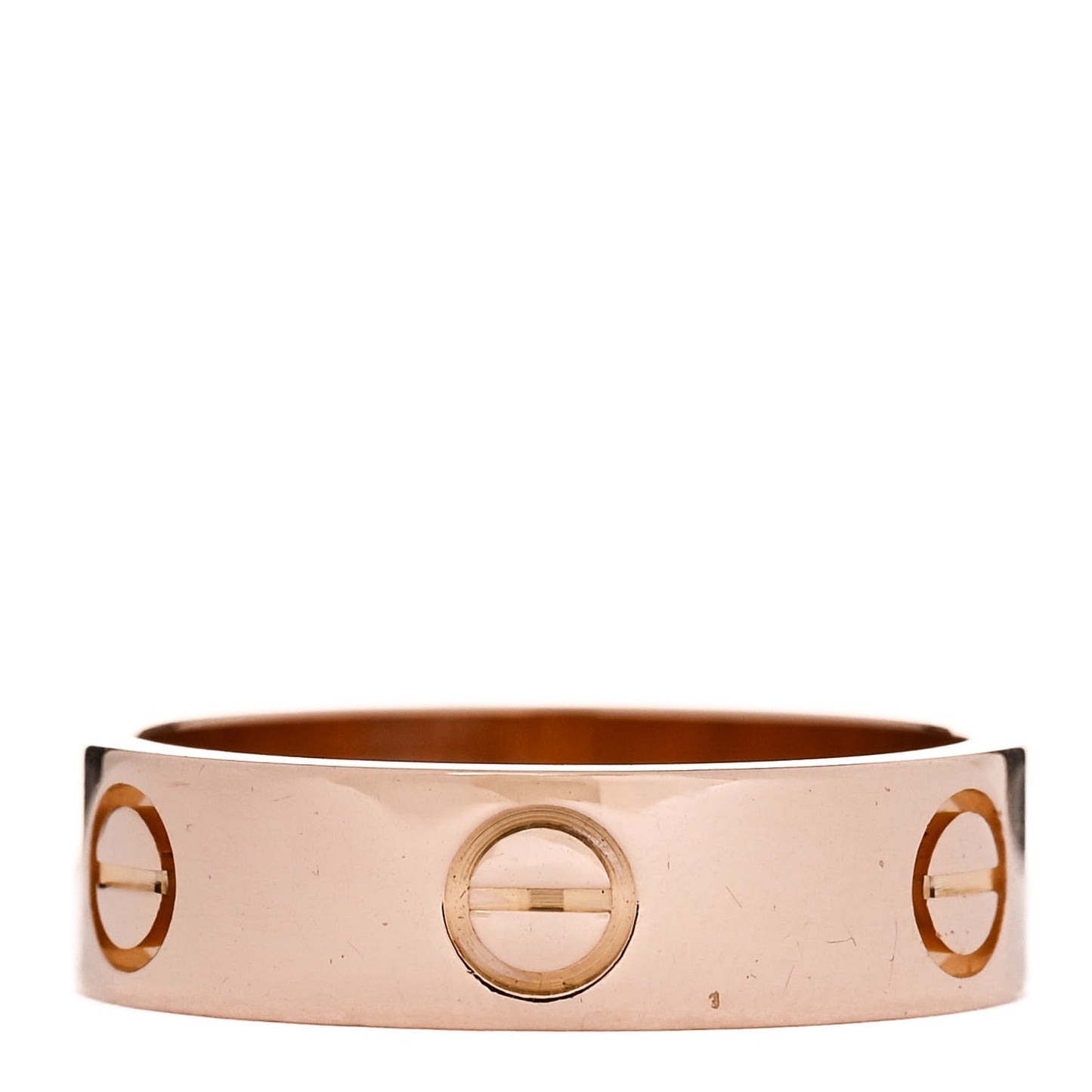 18K Pink Gold 5.5mm LOVE Ring 56 7.5