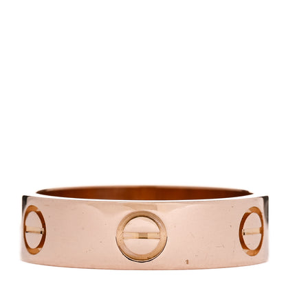 Cartier 18K Pink Gold 5.5mm LOVE Ring 56 7.5 3 of 5