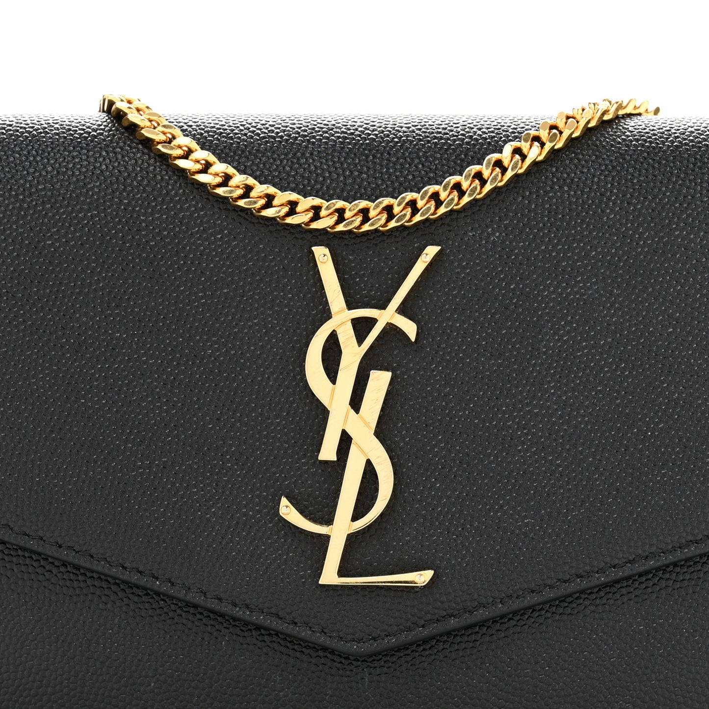 Grain De Poudre Uptown Chain Wallet Black