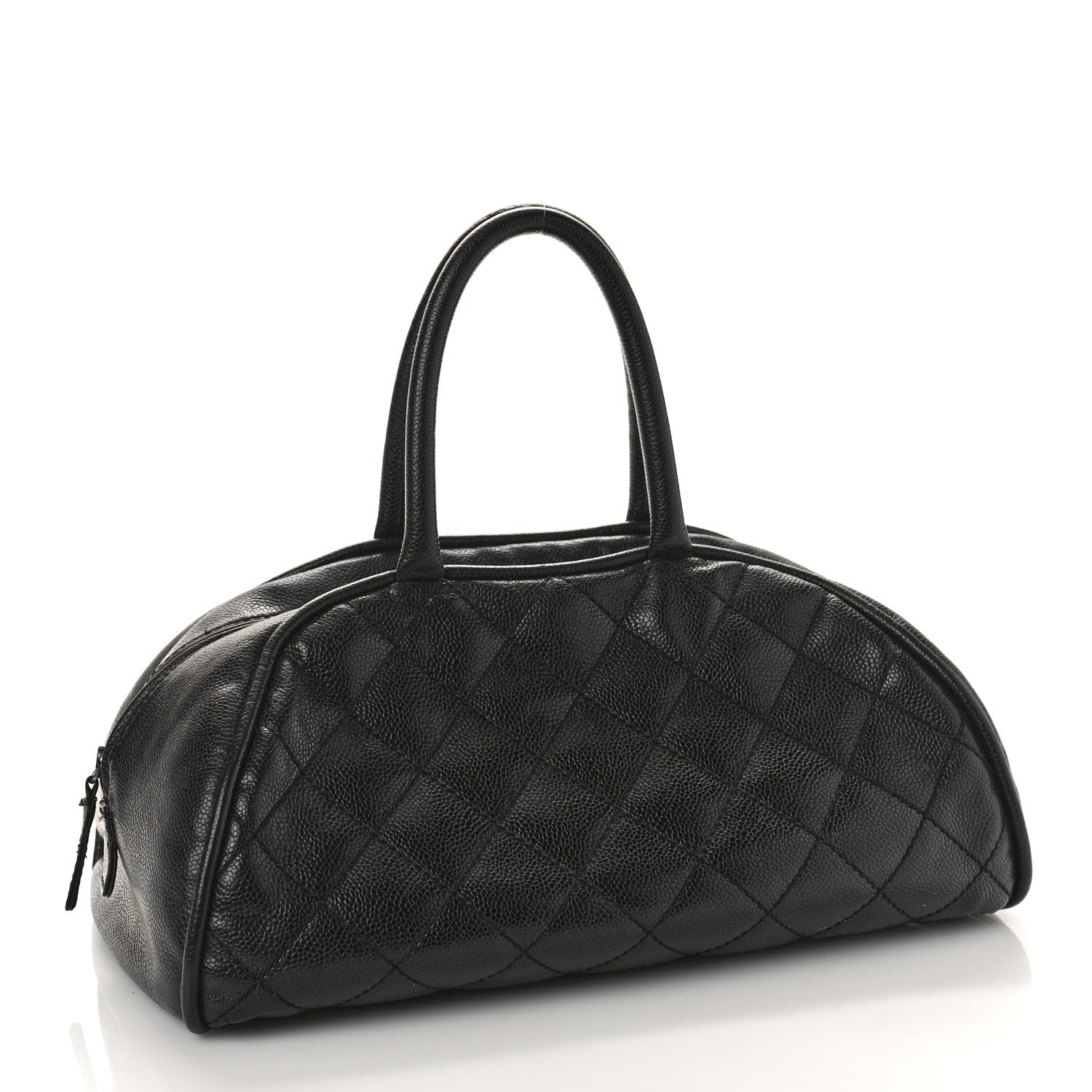 Chanel Caviar Quilted Small Bowler Black 3 of 11